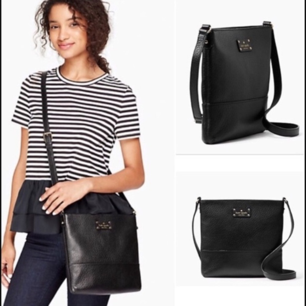 NWT Kate Spade Bay Street Cora Leather Crossbody